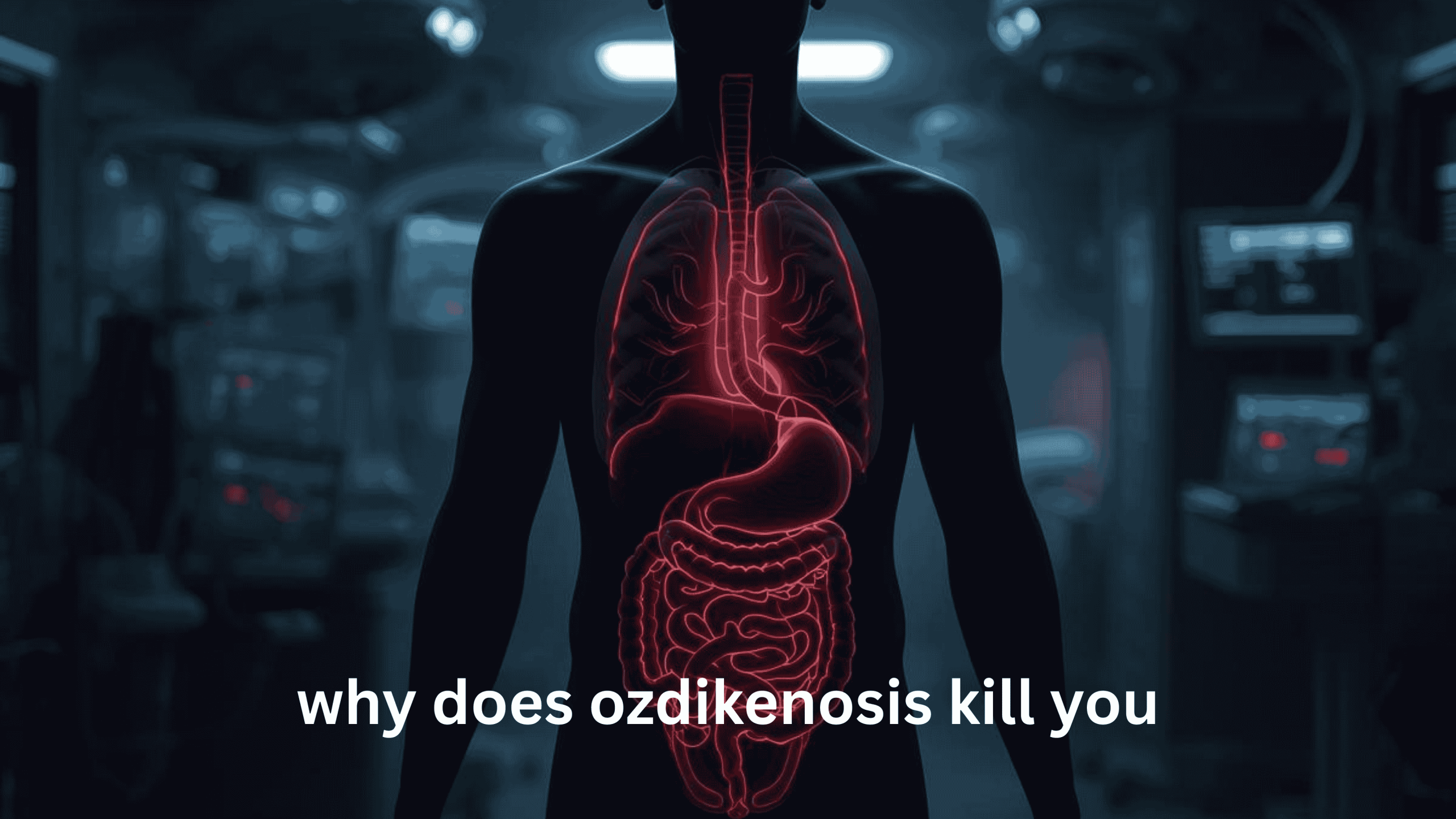 why does ozdikenosis kill you