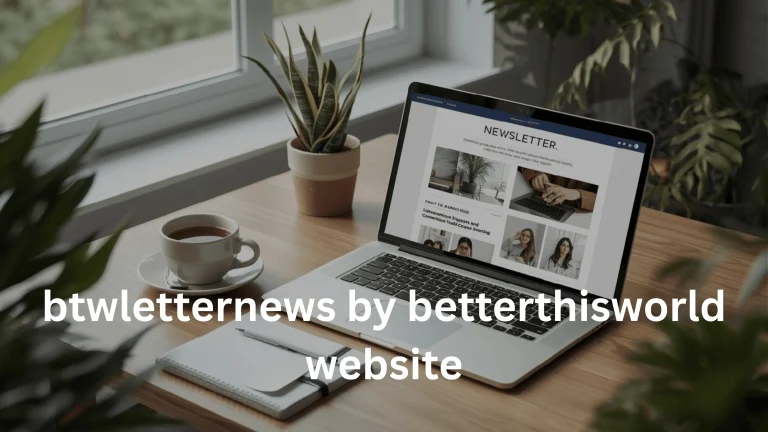 btwletternews by betterthisworld website