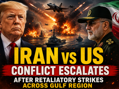 Iran US Conflict Escalates After Retaliatory Strikes Across Gulf Region