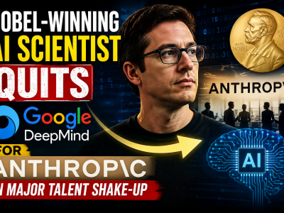 Nobel Prize Winner John Jumper Leaves Google DeepMind to Join Anthropic