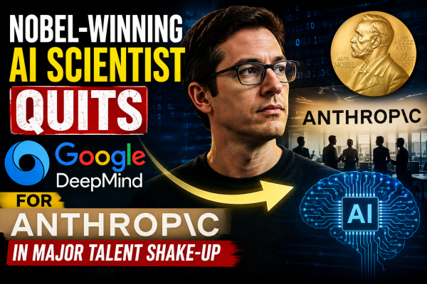 Nobel Prize Winner John Jumper Leaves Google DeepMind to Join Anthropic