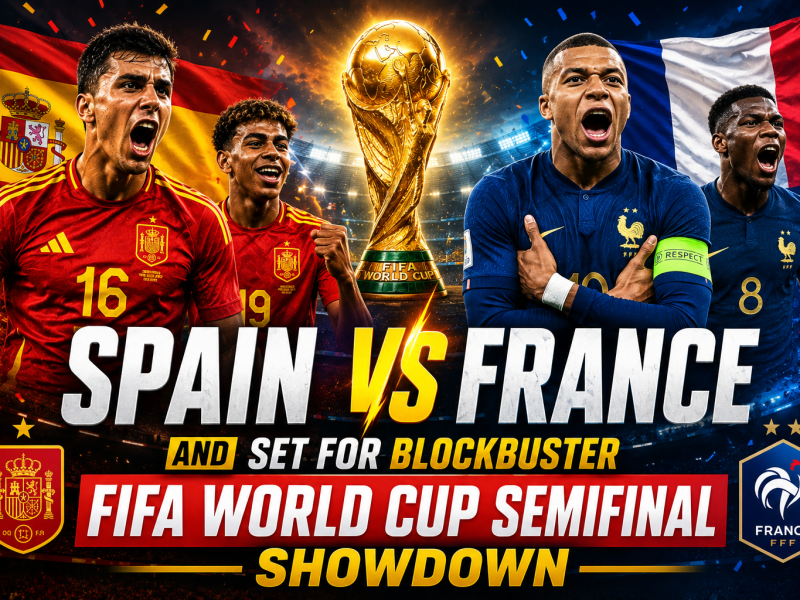 Spain and France Set for Blockbuster FIFA World Cup Semifinal Showdown