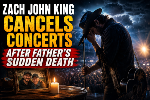 Zach John King Cancels Concerts After Father’s Sudden Death