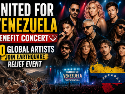 United for Venezuela Benefit Concert: 10 Global Artists Join Earthquake Relief Event