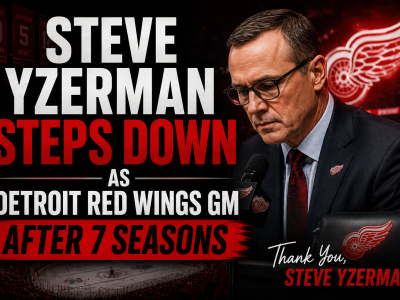 Steve Yzerman Steps Down as Detroit Red Wings GM After 7 Seasons