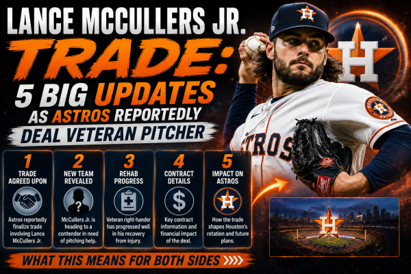 Lance McCullers Jr. Trade: 5 Big Updates as Astros Reportedly Deal Veteran Pitcher