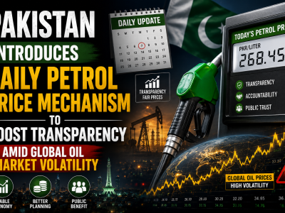 Pakistan Daily Petroleum Prices Introduced Under New Transparent Pricing System
