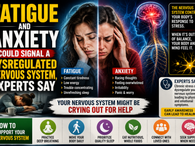 Fatigue and Anxiety Could Be More Than Stress: Experts Explain the Signs of a Dysregulated Nervous System