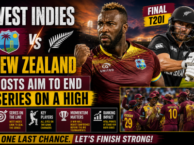 West Indies vs New Zealand: Hosts Aim to End Series on a High