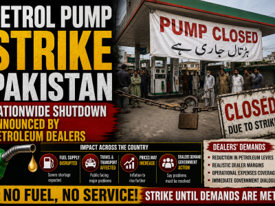 Petrol Pump Strike Pakistan: Nationwide Shutdown Announced by Petroleum Dealers