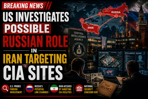 US Investigates Possible Russian Role in Iran Targeting CIA Sites
