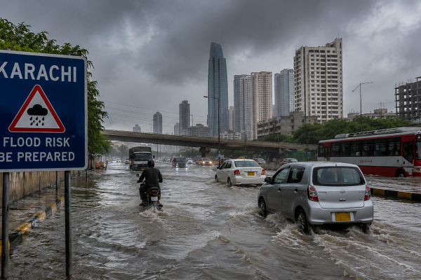 Karachi Monsoon Flood Risk Increases Despite Below-Normal Rainfall Forecast