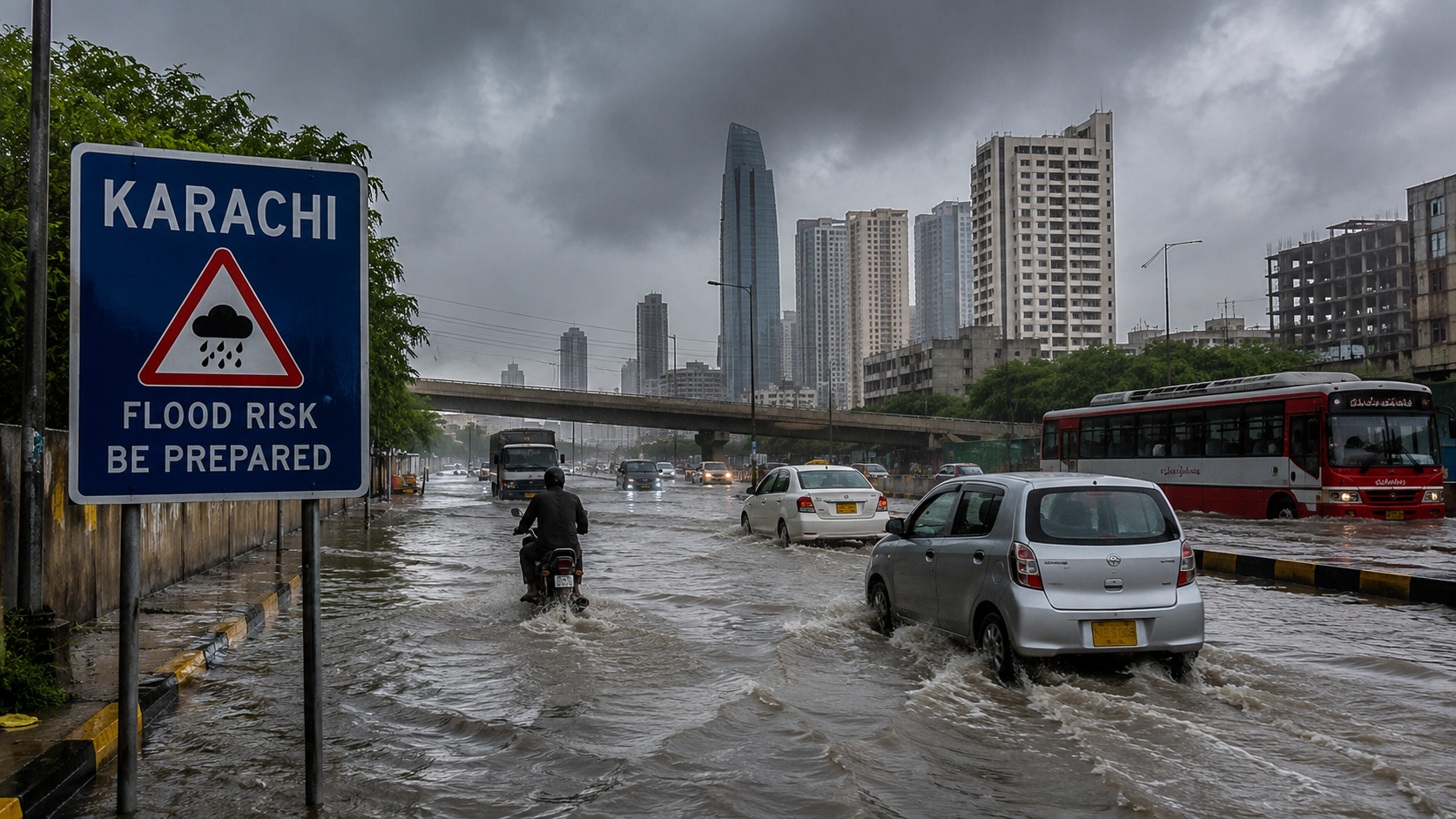 Karachi Monsoon Flood Risk Increases Despite Below-Normal Rainfall Forecast