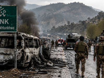 KP Tank Terrorist Attack Leaves 15 Martyred as Security Forces Eliminate 15 Militants