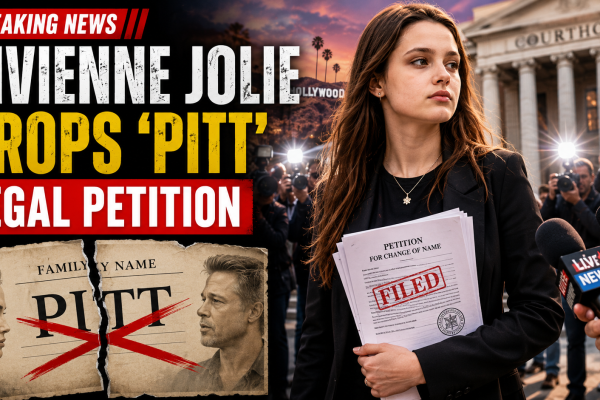 Vivienne Jolie Files Petition to Legally Drop ‘Pitt’ from Her Last Name