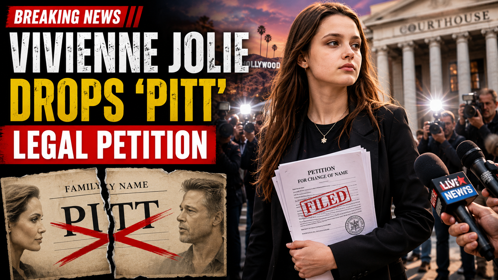 Vivienne Jolie Files Petition to Legally Drop ‘Pitt’ from Her Last Name