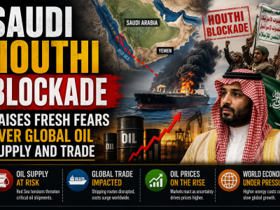 Saudi Houthi Blockade Raises Fresh Fears Over Global Oil Supply and Trade