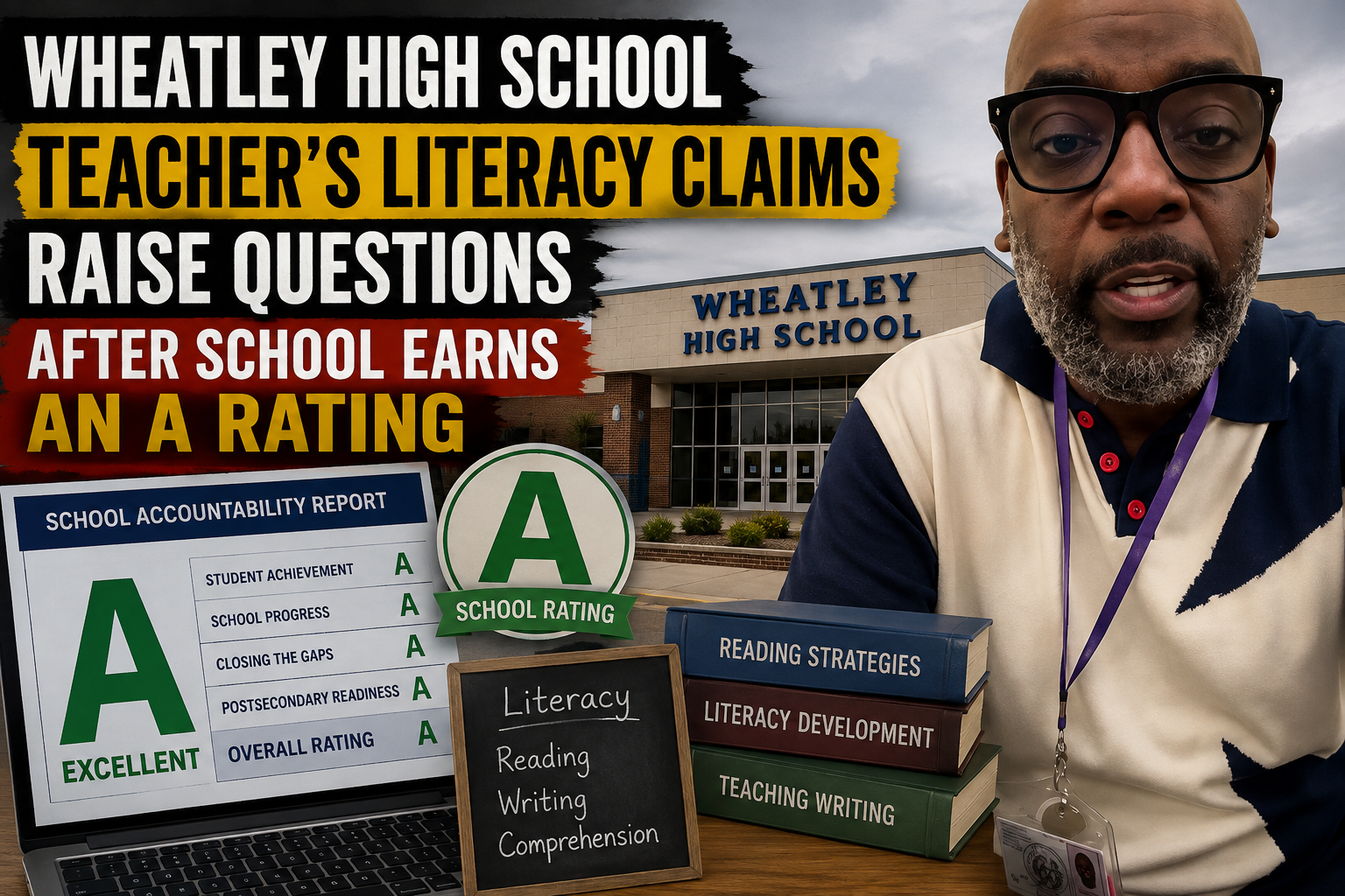 Wheatley High School Teacher’s Literacy Claims Raise Questions After School Earns an A Rating